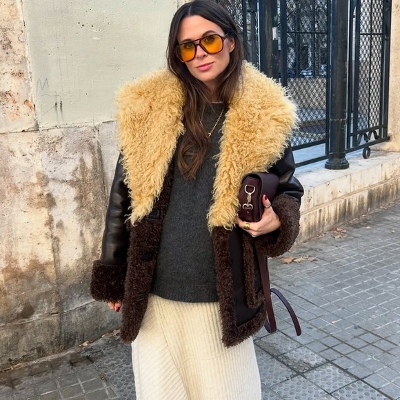 L'Academie Jackets & Blazers - L'Academie x Bridget Rohena Jacket in Brown & Tan (New Label)